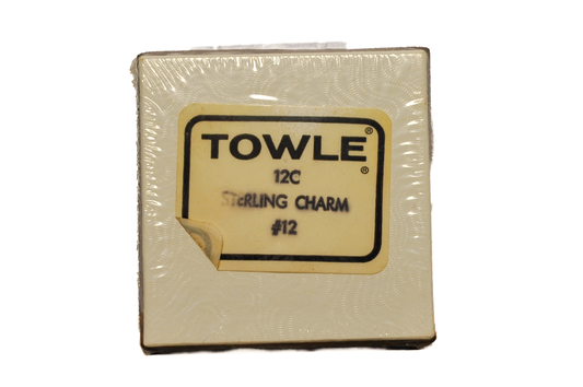Vintage Towle Silversmiths Charm Twelfth Day of Christmas - Twelve Drummers Drumming Vintage Towle Silversmiths Charm