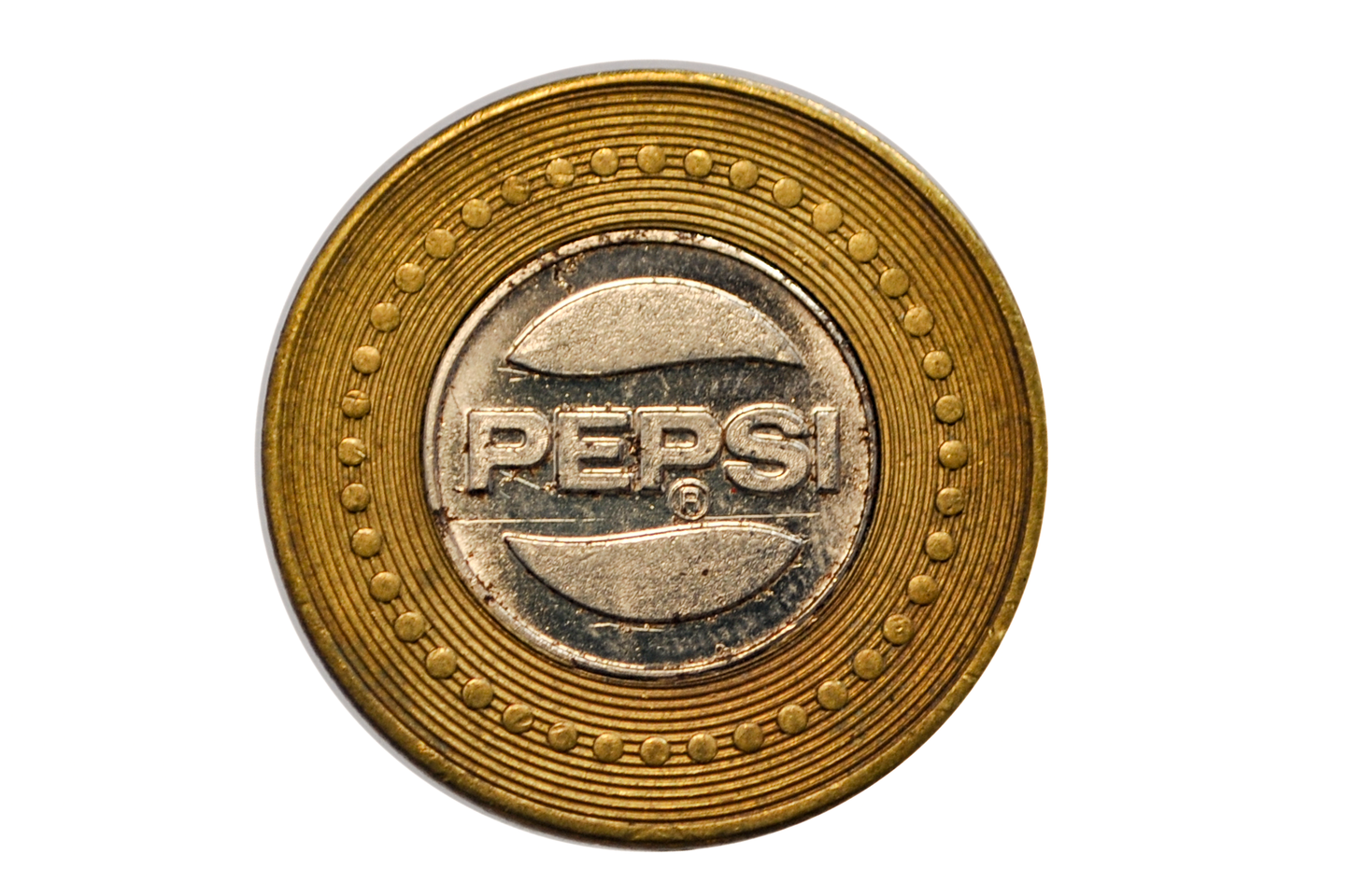 Bimetallic Pepsi Arcade Token for Seneca Hawk Family Fun Center - Unique Arcade Token Pepsi and Seneca Hawk Fun Center