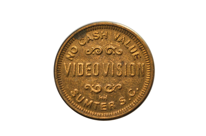 Audio/Video Vision No Cash Value Token - Audio/Video Vision Sumter, South Carolina Token