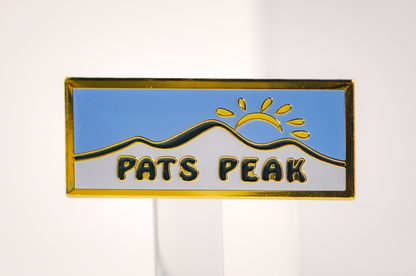 Pats Peak New Hampshire Ski Area Enamel Pin Souvenir - New Hampshire Pats Peak Ski Resort Keepsake