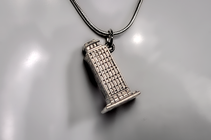 Vintage Sterling Prudential Center of Boston Souvenir Charm - Boston Skyscraper Architectural Travel Souvenir Sterling Charm