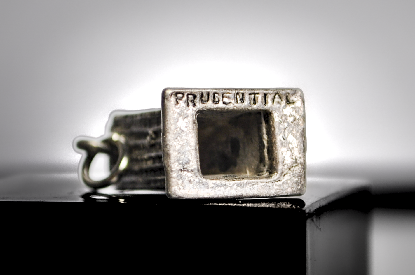 Vintage Sterling Prudential Center of Boston Souvenir Charm - Boston Skyscraper Architectural Travel Souvenir Sterling Charm