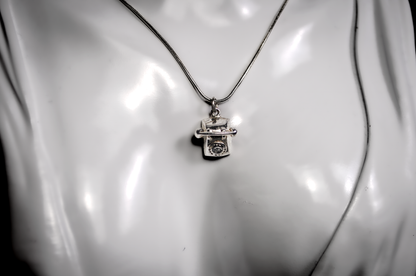 Vintage Sterling Rotary Phone 3-Dimensional Charm - Old Fashioned Telephone Sterling Charm