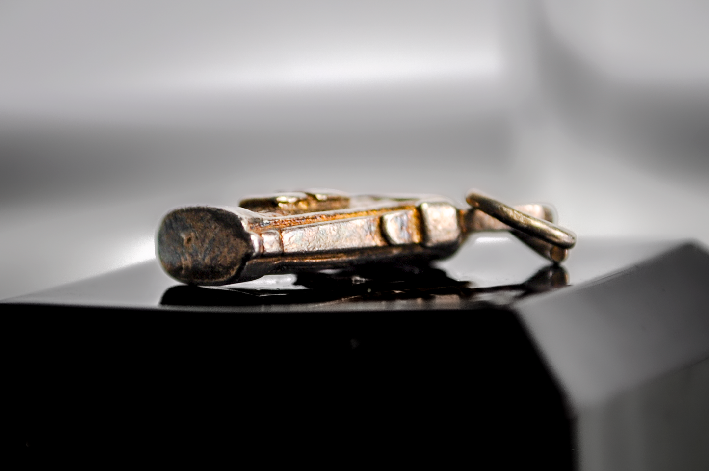 Vintage Sterling Silver Golf Bag Golfing Charm - Sterling Golf Bag Full of Clubs Golfing Jewelry
