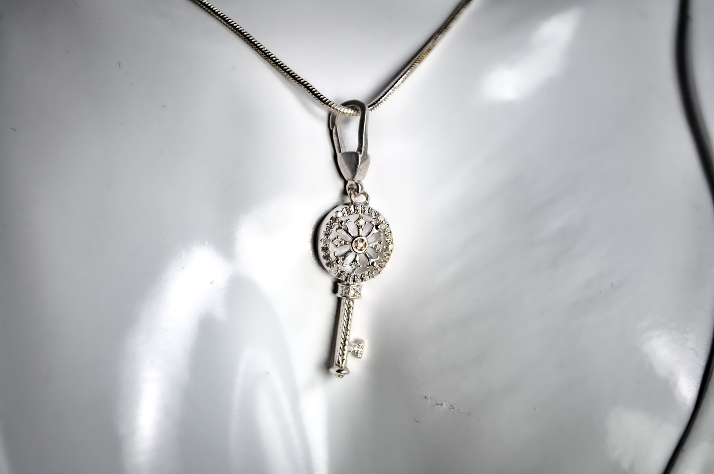 Vintage Sterling Silver .925 Renaissance Jewelry New York, Inc Key Charm - JWBR India Vintage Sterling 925 Key