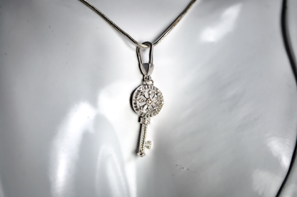 Vintage Sterling Silver .925 Renaissance Jewelry New York, Inc Key Charm - JWBR India Vintage Sterling 925 Key