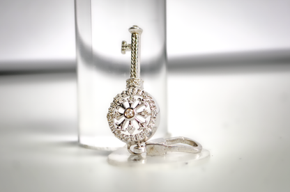 Vintage Sterling Silver .925 Renaissance Jewelry New York, Inc Key Charm - JWBR India Vintage Sterling 925 Key