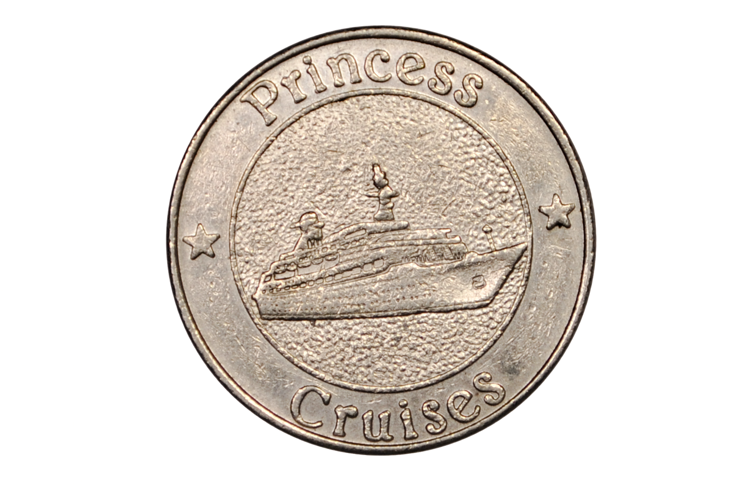 Princess Cruises Amusement Game Token - Vintage Princess Cruises Casino Gaming Token