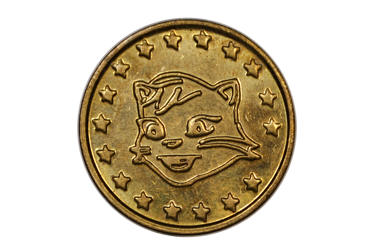 1960s Cinemark Token "The Best Seat in Town" - Cinemark Movie Theatre Ticket Token 1960s Copper and Brass Variants)