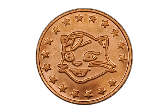 1960s Cinemark Token "The Best Seat in Town" - Cinemark Movie Theatre Ticket Token 1960s Copper and Brass Variants)
