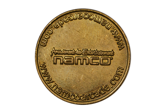 2000 Namco Arcade Token Pac-Man Themed - Pac-Man Themed 2000 Arcade Token by Namco