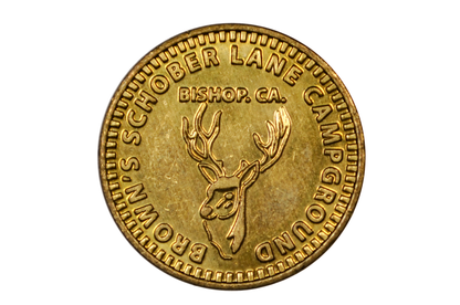 Brown's Schober Lane Campground Good for One Shower Token - One Shower Token Brown's Schober Lane Campground