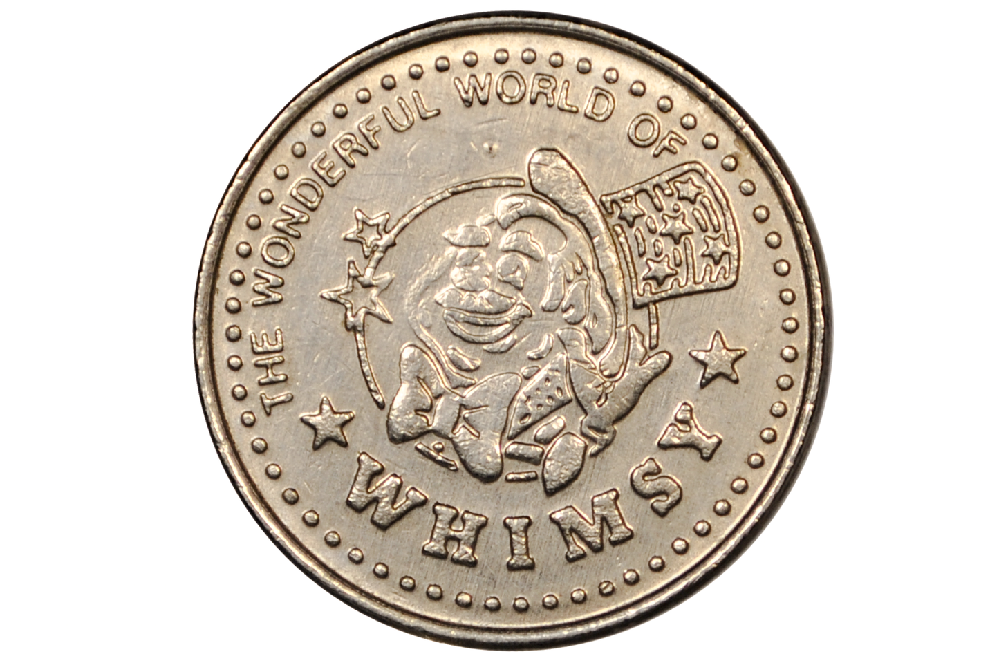 The Wonderful World Of Whimsy Hong Kong Amusement Token - Vintage Hong Kong Amusement Whimsy Token