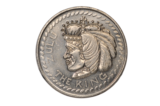 Aluminum 1965 Zulu Mardi Gras Doubloon - Mardi Gras Aluminum Watusi / Children of the Lion Doubloon