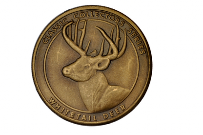National Rifle Association (NRA) Whitetail Deer Classic Collectors Series - National Rifle Association of America Whitetail Deer Bronze Medallion