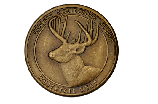 National Rifle Association (NRA) Whitetail Deer Classic Collectors Series - National Rifle Association of America Whitetail Deer Bronze Medallion