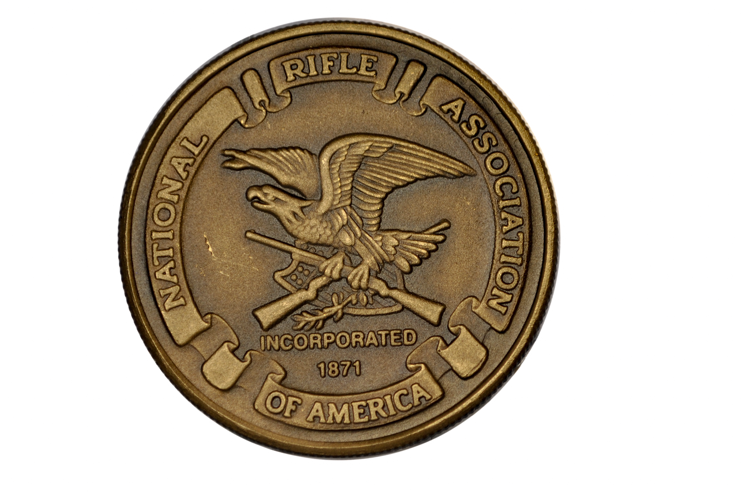 National Rifle Association (NRA) Whitetail Deer Classic Collectors Series - National Rifle Association of America Whitetail Deer Bronze Medallion