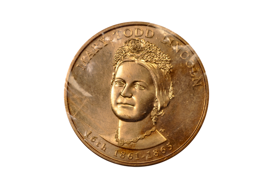 Mary Todd Lincoln First Spouse Bronze Medal in Original Mint Packaging - Collectible Mary Todd Lincoln First Spouse Bronze Medal Uncirculated
