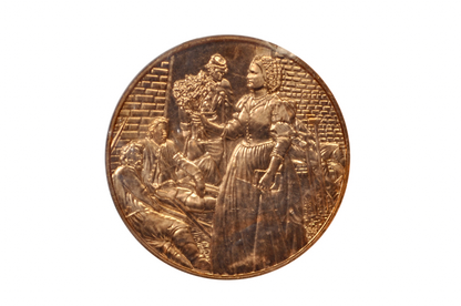 Mary Todd Lincoln First Spouse Bronze Medal in Original Mint Packaging - Collectible Mary Todd Lincoln First Spouse Bronze Medal Uncirculated