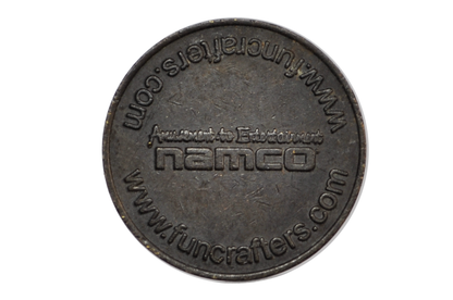 1991 Namco Arcade Token Pac-Man Themed - Pac-Man Themed 1991 Arcade Token by Namco