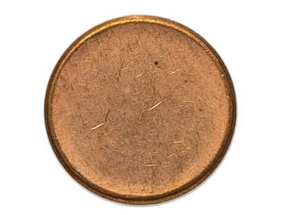 1C United States Error Blank Planchet - Mintage Error Lincoln One Cent Blank Planchet Coin