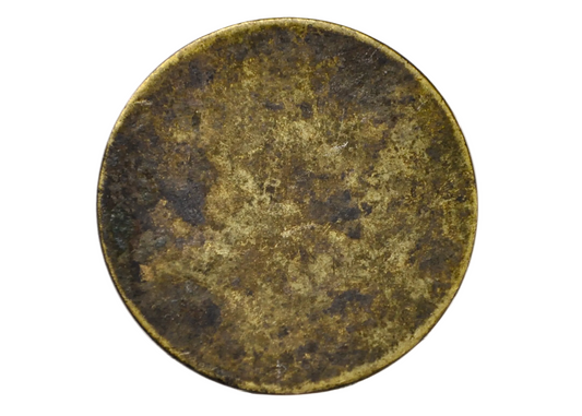 Vintage Brass Harry Wellband Castle Farm Hop Token - Hop Token 1 ½ Castle Farm England