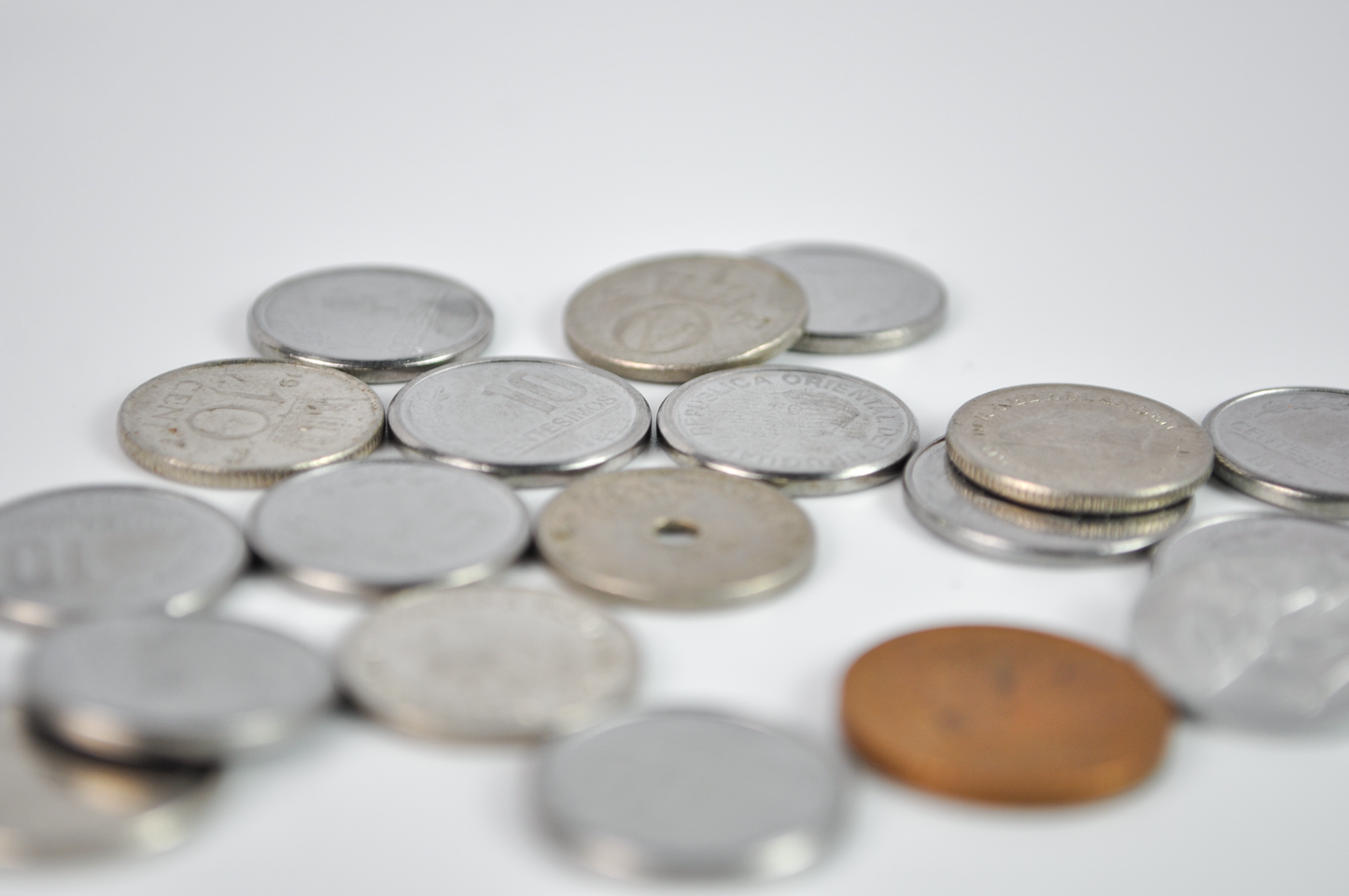 20 Vintage World Coin Lot Miniature Coinage - Miniature World Coin Lot of Twenty