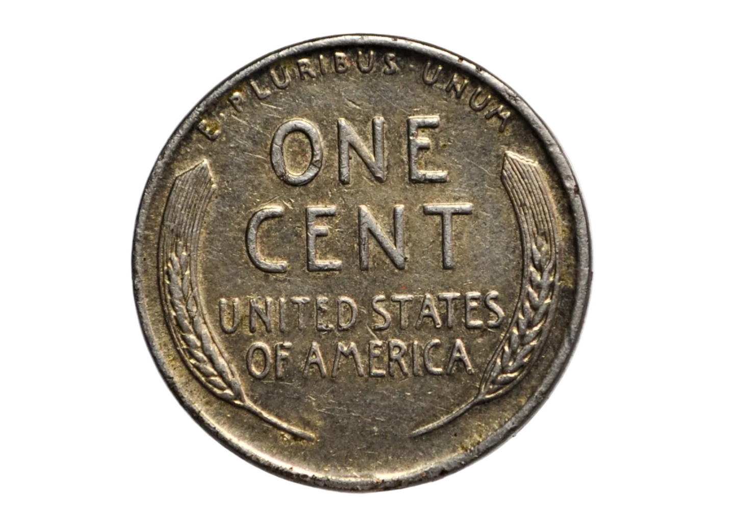 1956-D Lincoln One Cent Post Mintage Plated - Lincoln Wheat Penny Unique Color Post Mint Plating