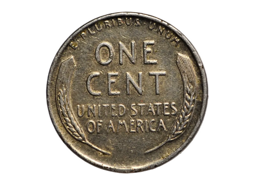 1956-D Lincoln One Cent Post Mintage Plated - Lincoln Wheat Penny Unique Color Post Mint Plating