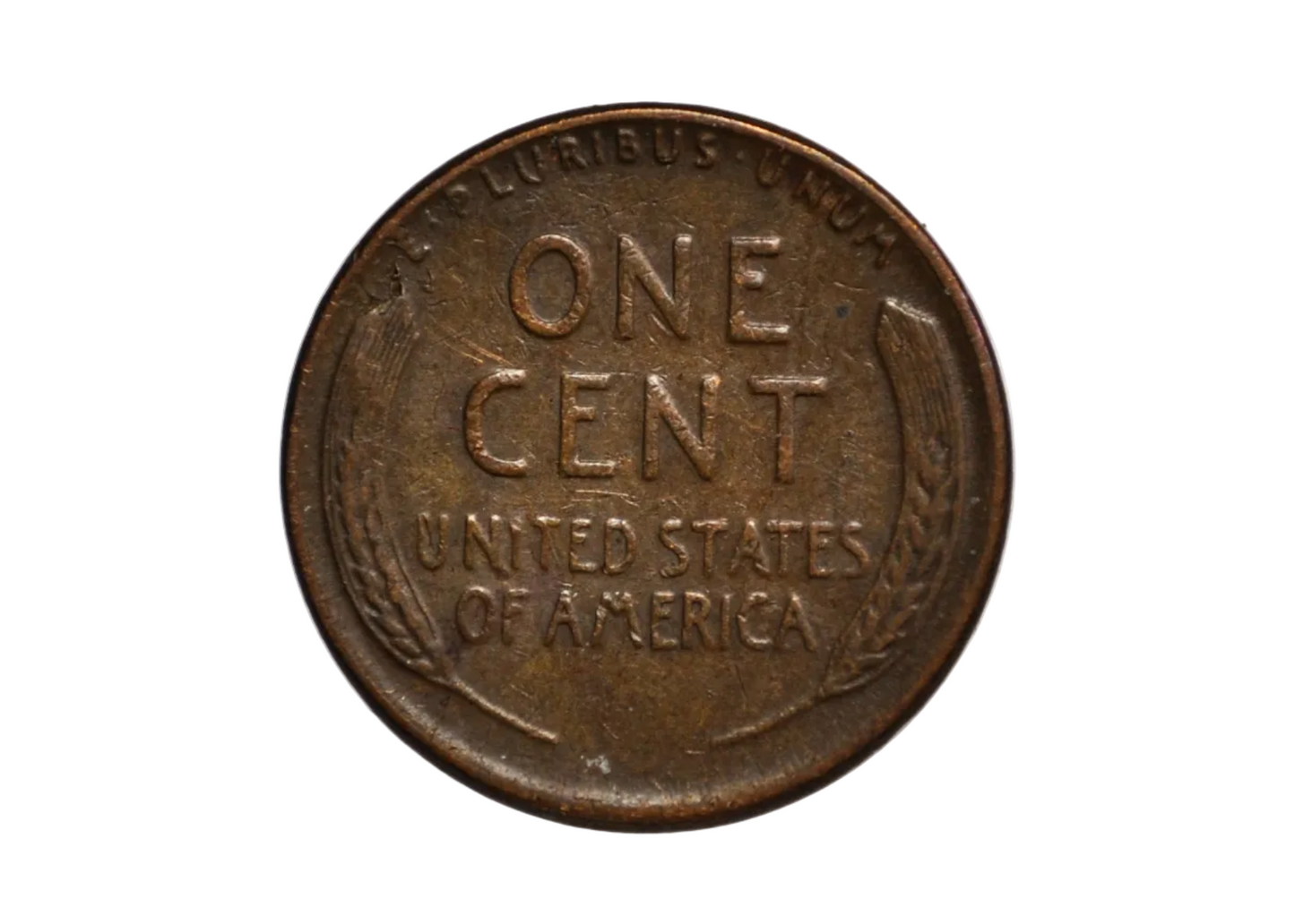 1948 Lincoln Wheat Penny Chemistry Experiment Plated Coin - Unique Lincoln Penny Science Experiment Obverse
