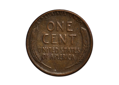 1948 Lincoln Wheat Penny Chemistry Experiment Plated Coin - Unique Lincoln Penny Science Experiment Obverse