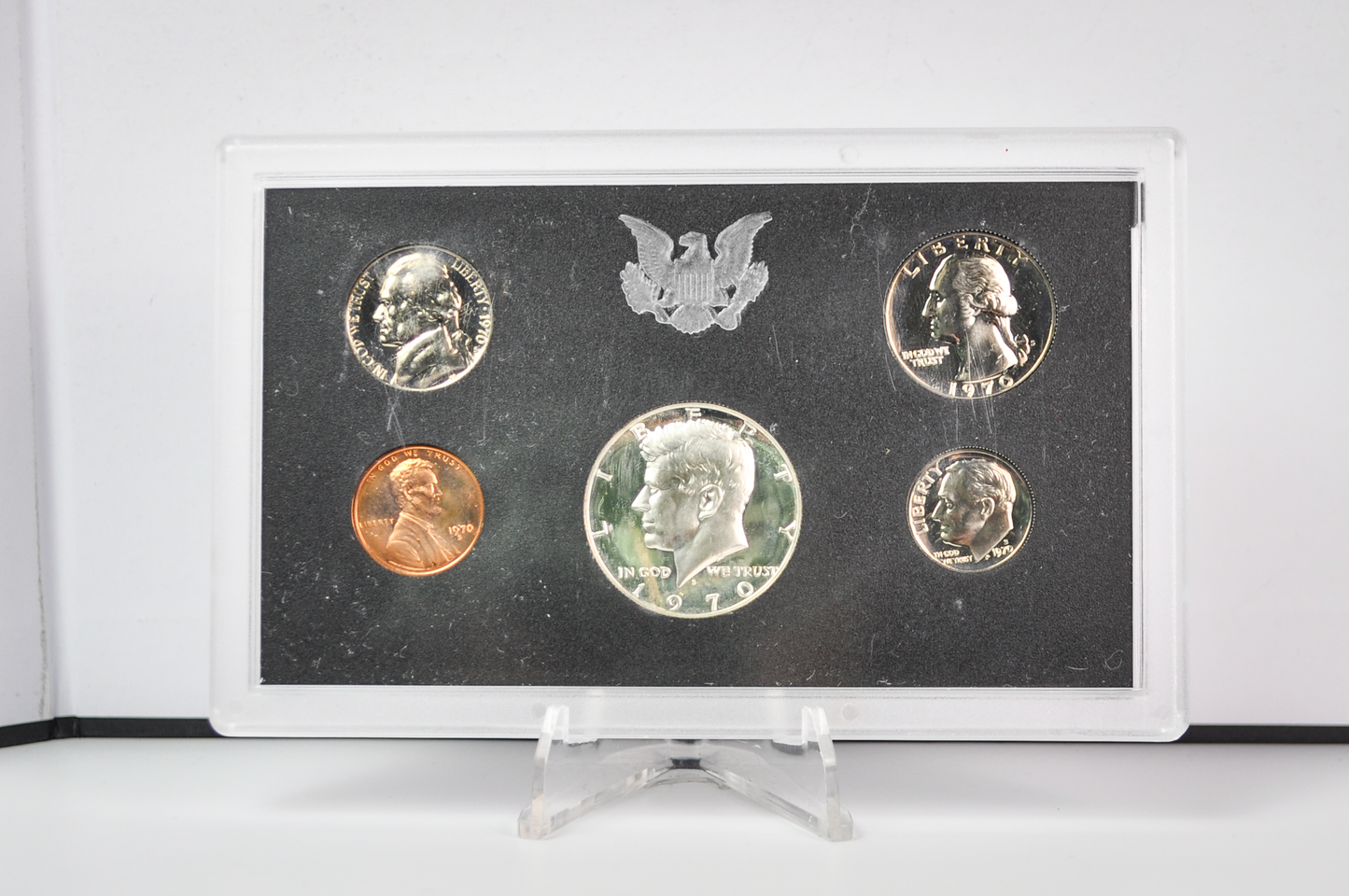 United States Proof Set 1970s Small Date Variant Rare - United States Mint Proof Set 1970 Small Date