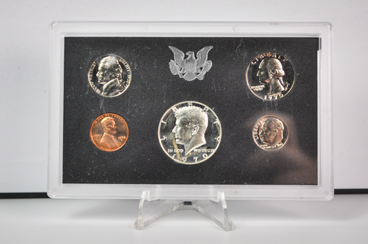 United States Proof Set 1970s Small Date Variant Rare - United States Mint Proof Set 1970 Small Date