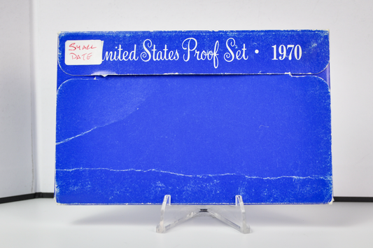 United States Proof Set 1970s Small Date Variant Rare - United States Mint Proof Set 1970 Small Date