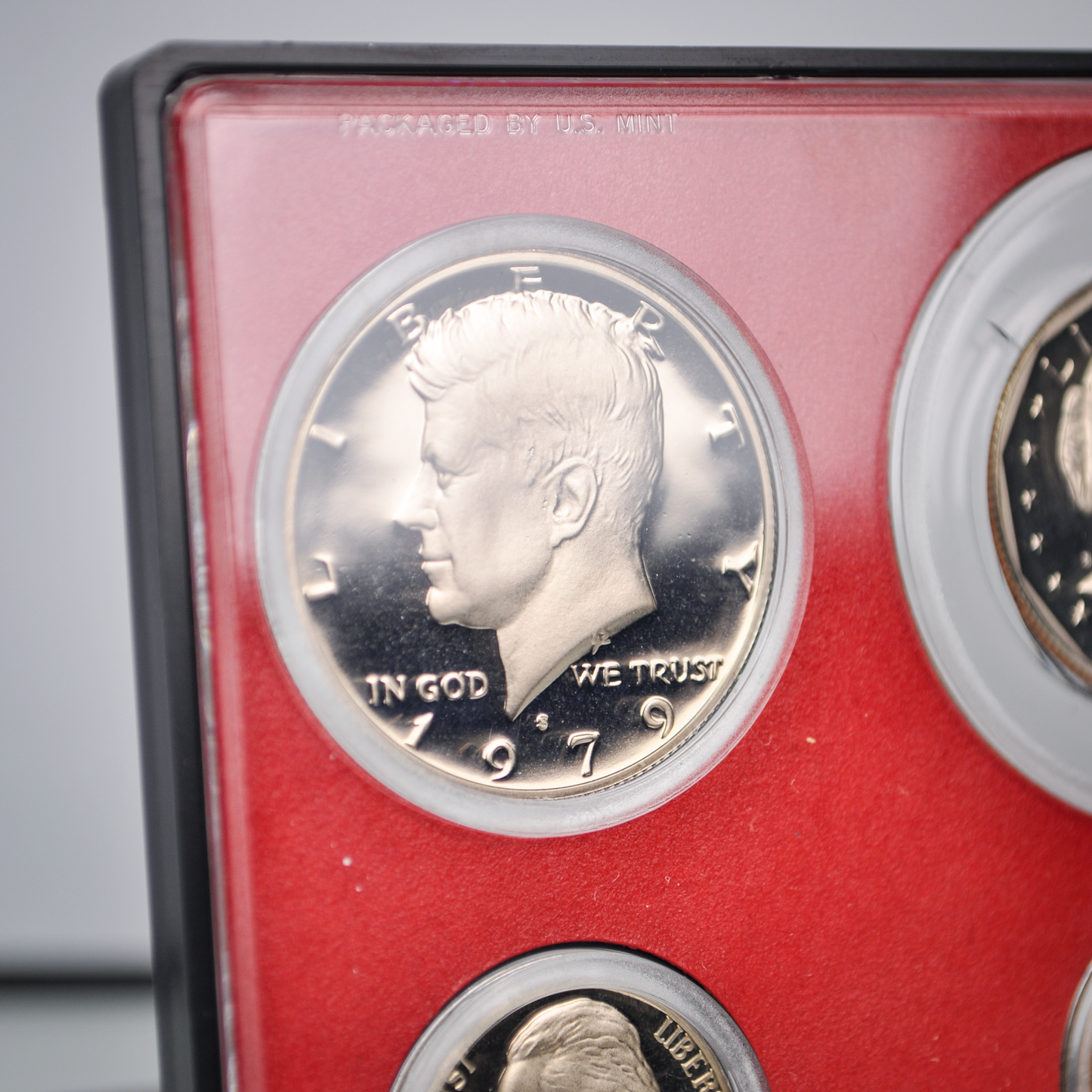 United States Proof Set 1979 Type 2 Clear S - United States Mint Proof Set 1979 T2