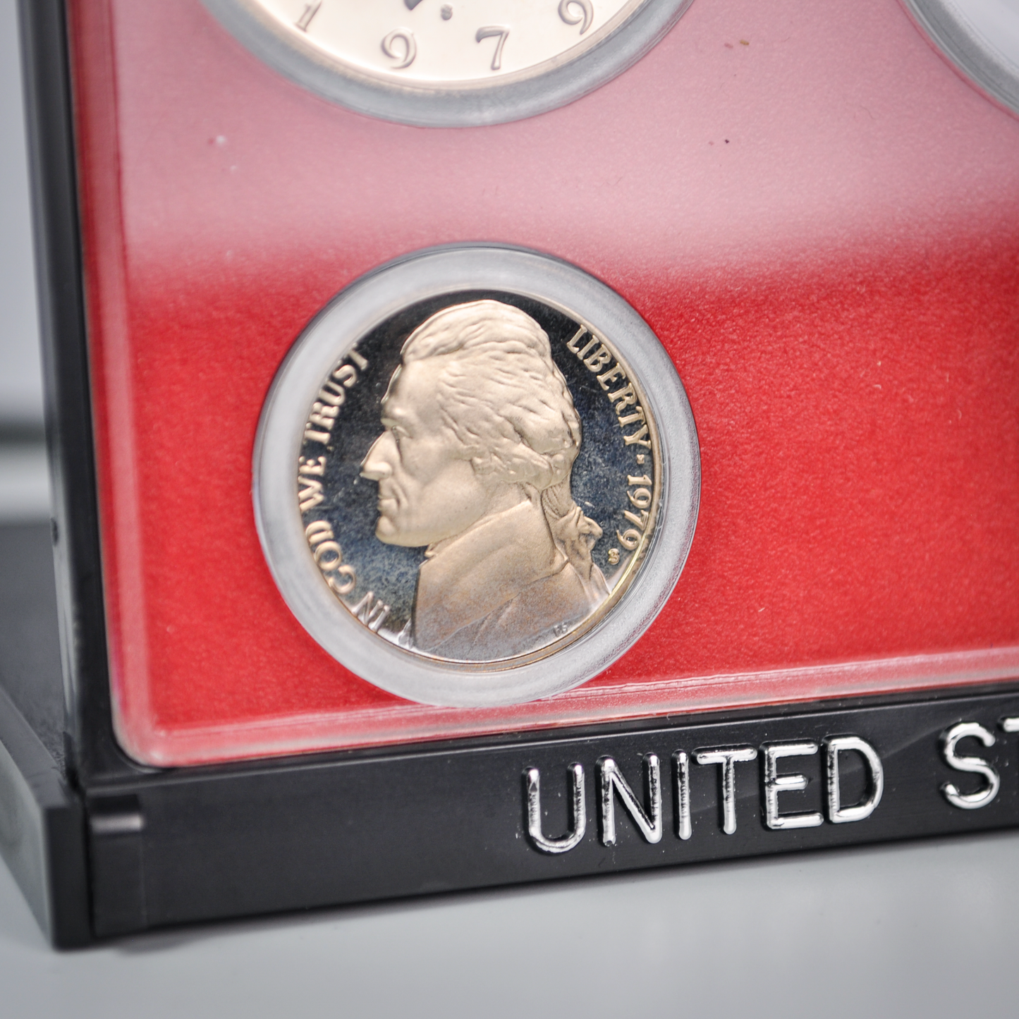 United States Proof Set 1979 Type 2 Clear S - United States Mint Proof Set 1979 T2