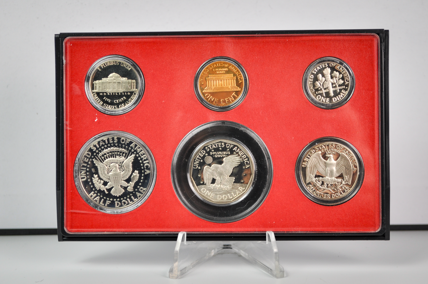 United States Proof Set 1979 Type 2 Clear S - United States Mint Proof Set 1979 T2