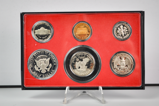 United States Proof Set 1979 Type 2 Clear S - United States Mint Proof Set 1979 T2
