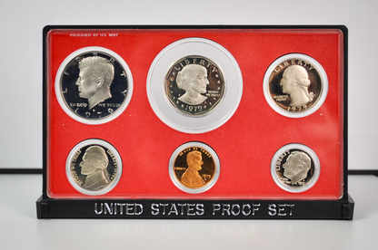 United States Proof Set 1979 Type 2 Clear S - United States Mint Proof Set 1979 T2