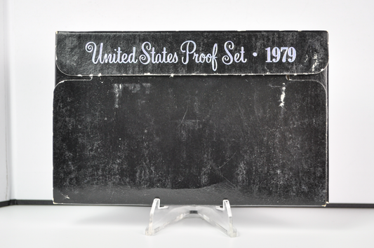 United States Proof Set 1979 Type 2 Clear S - United States Mint Proof Set 1979 T2
