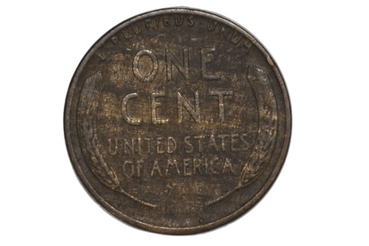 1929 Lincoln Wheat Cent Wood Grain Error - Unique Wood Grain Error 1929 Lincoln Penny