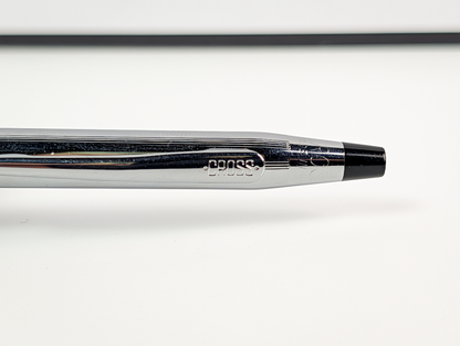 Vintage Cross Classic Century Lustrous Chrome Lot 1 Pen, 2 Pencils + Lead - Vintage Cross Lustrous Chrome Pen and Mechanical Pencil Lot with Lead