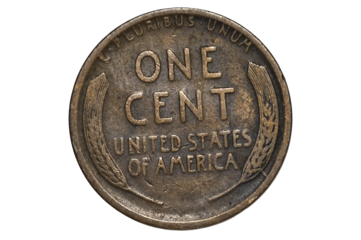 1918-S Lincoln Wheat Penny L On Rim Die Wear & Crooked Date Variety - 1918 S Lincoln Wheat Penny L On Rim & Crooked 1 Date