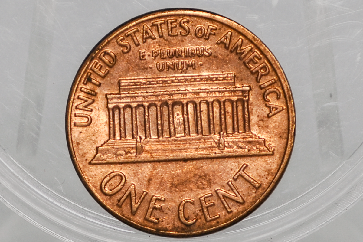 1972 Lincoln Memorial Cent Penny XF Extremely Fine DDO Doubled Die Error Variety - 1972 Lincoln Memorial Cent XF Doubled Die Obverse DDO Die