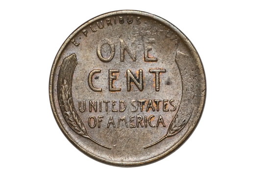 Post Mint Error No Date Lincoln Penny - Lincoln Wheat Penny Post Mintage Error Date Shaved Off
