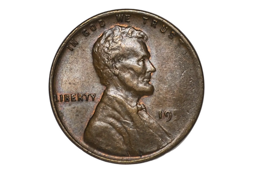 Post Mint Error No Date Lincoln Penny - Lincoln Wheat Penny Post Mintage Error Date Shaved Off