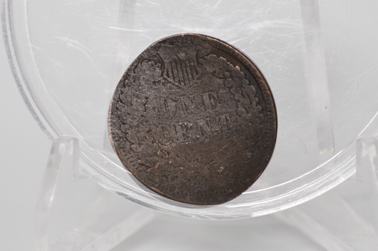 1898 Elongated/Flattened Indian Head Penny - Vintage Elongated Indian Head Penny Cent 1898