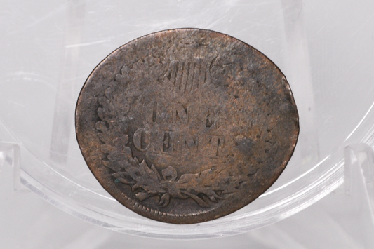 1897 Elongated/Flattened Indian Head Penny - Vintage Elongated Indian Head Penny Cent 1897