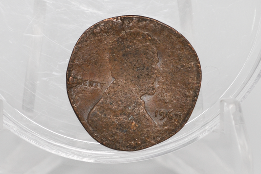 1968 Flattened Lincoln Memorial One Cent Penny - Vintage Elongated 1968 Flattened Lincoln Memorial