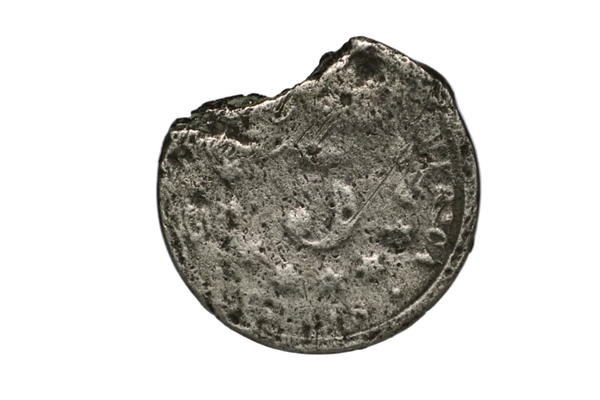 Damaged 1860s Shield Nickel Heavily Weathered - Civil War Era Shield Nickel Relic Damaged Planchet